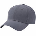 Baseballcap Einheitsgröße graues Textilgewebe mit gebogenem Schirm