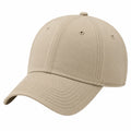 Baseballkappe Einheitsgröße aus Textilgewebe Beige für Alltag Freizeit mit gebogenem Schirm