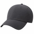 Baseballkappe Einheitsgröße Dunkelgrau Textil mit Belüftung für Alltag